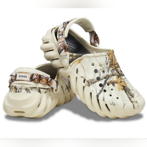 CROCS Other - CROCS ECHO CLOG REALTREE EDGE CAMO BONE  Unisex Size 9 Men